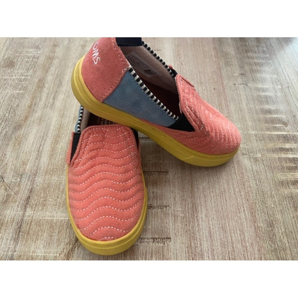 Girls Toddler Shoes - Toms Size 8